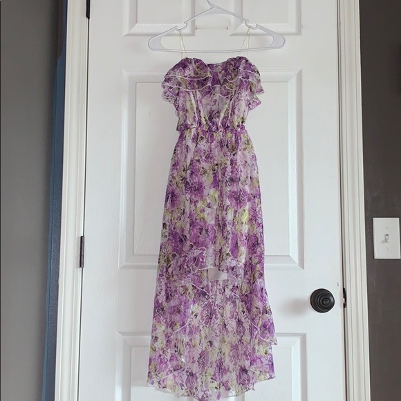 Sleeveless floral dress - Picture 1 of 2